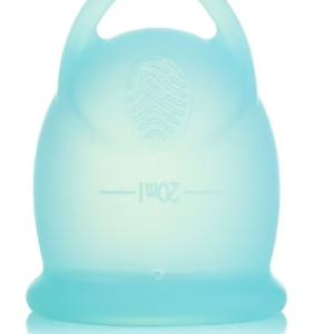 Menstrual Cup with Pull Ring Ergonomic Design Flexible Leak-proof Easy Removal